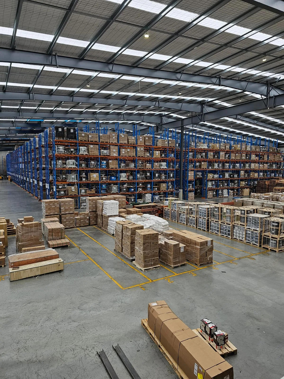 Seatram Logistics Moorebank warehouse interior