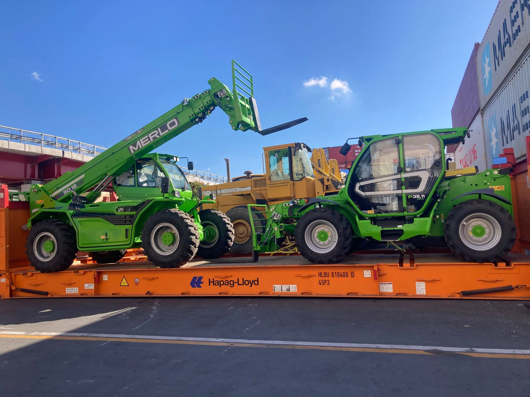Seatram Logistics flat rack container OOG cargo shipping