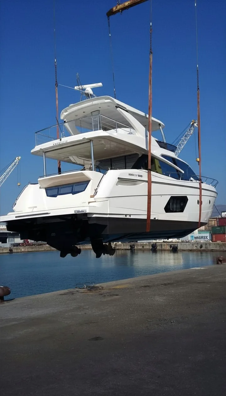 Seatram Logistics yacht and boat transport facility