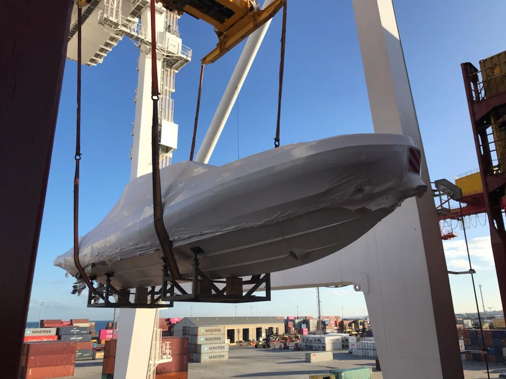 Seatram Logistics international yacht and marine vessel transport to Australia